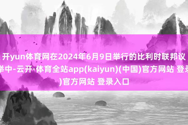 开yun体育网在2024年6月9日举行的比利时联邦议会选举中-云开·体育全站app(kaiyun)(中国)官方网站 登录入口